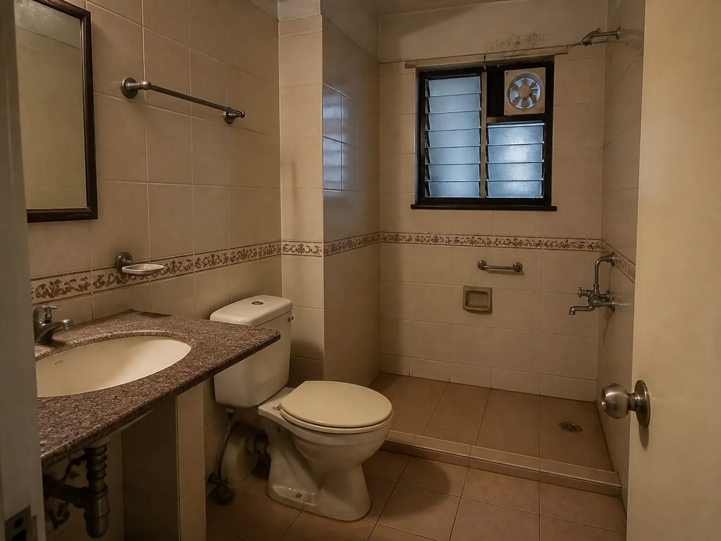 Before bathroom renovation
