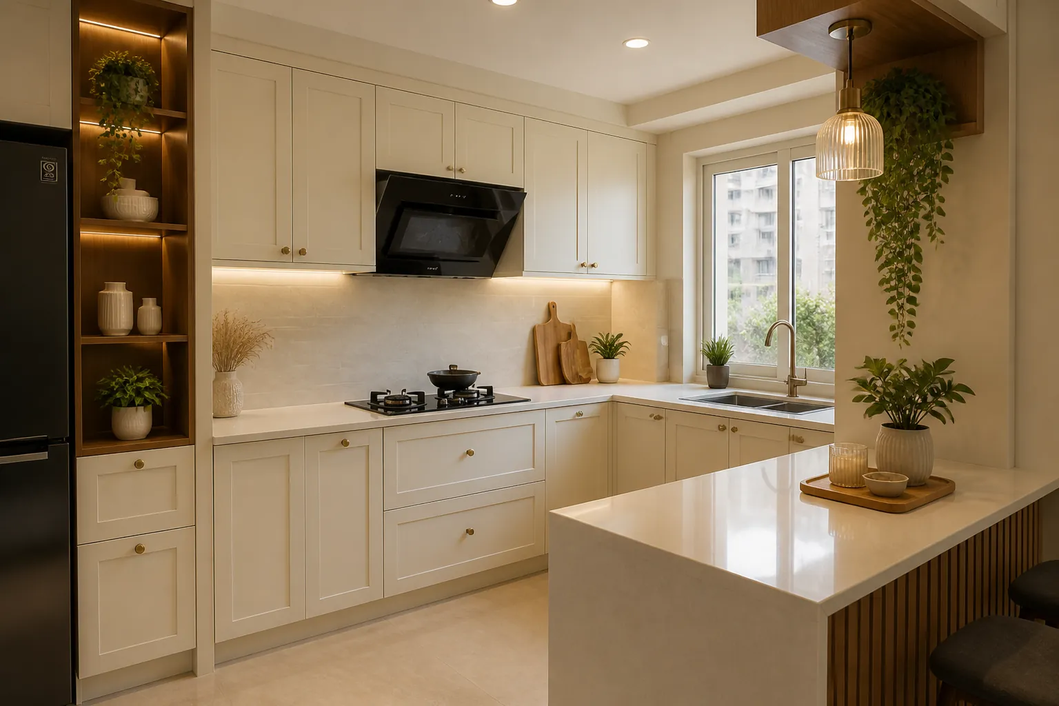Completed kitchen renovation