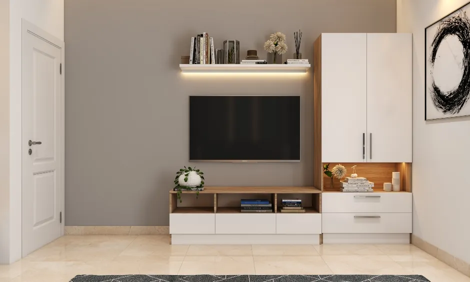 modern twin bedroom in Hyderabad