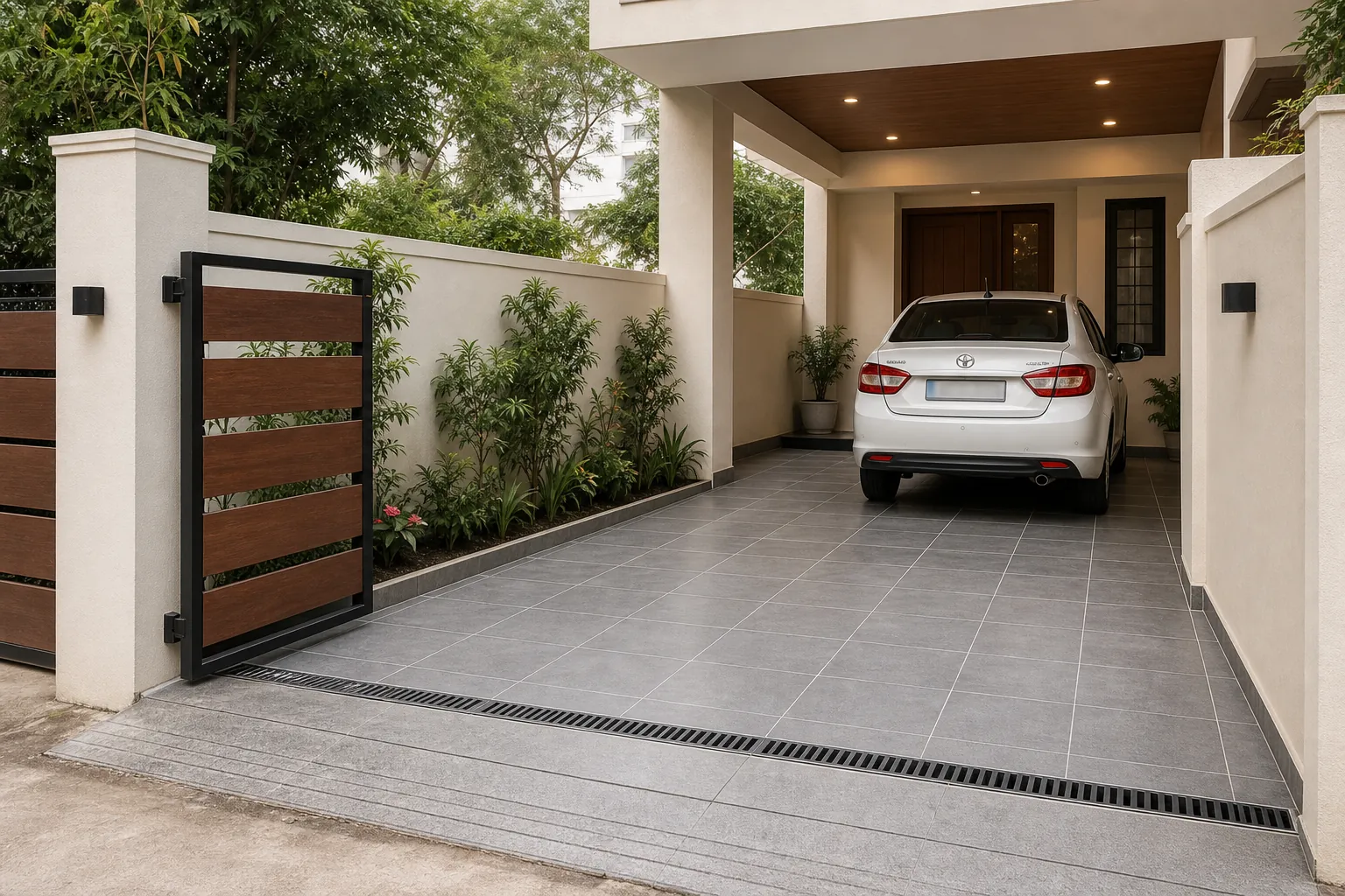 parking space conversion in Hyderabad