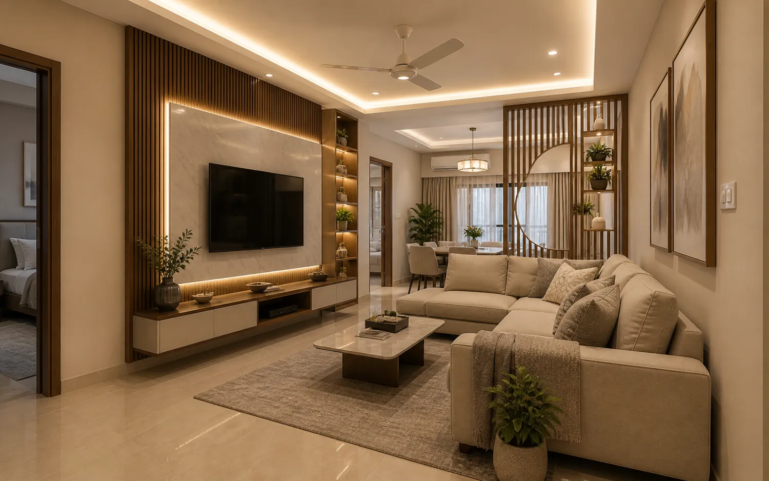 Residential interior design for Hyderabad flats and independent houses